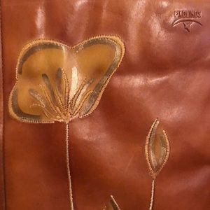 PIKOLINOS Brown Leather Heeled Boots